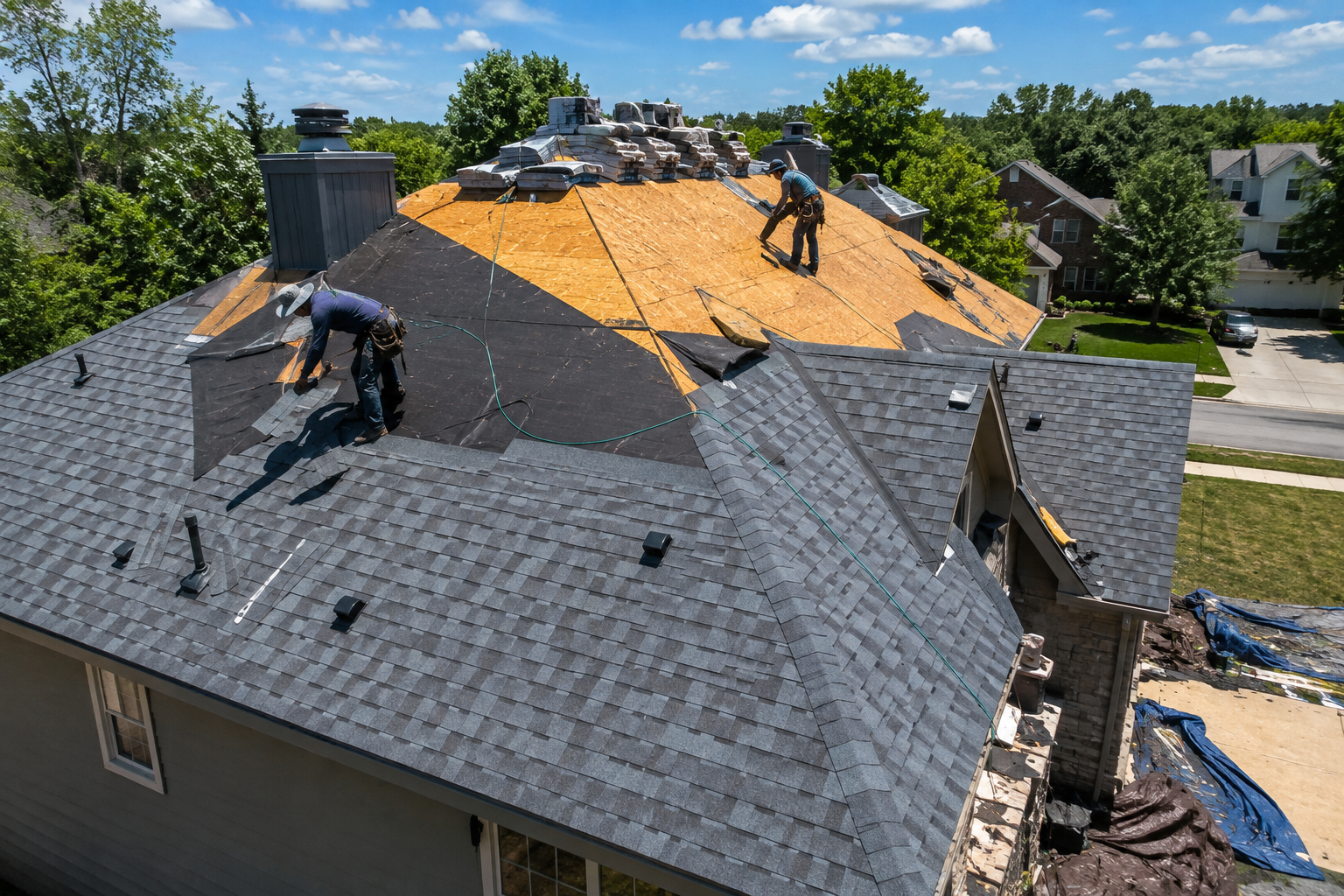 Replacement roofing